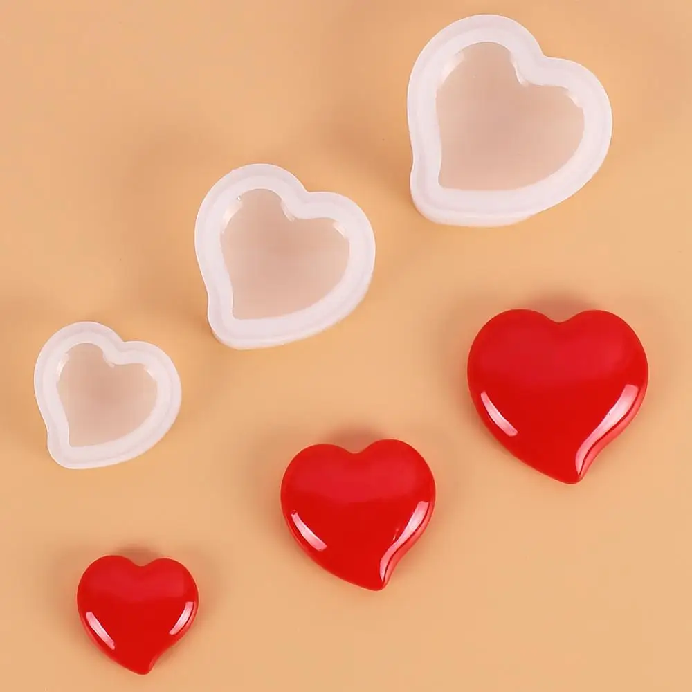 3D в форме сердца Хрустальная силиконовая форма для украшения торта инструменты