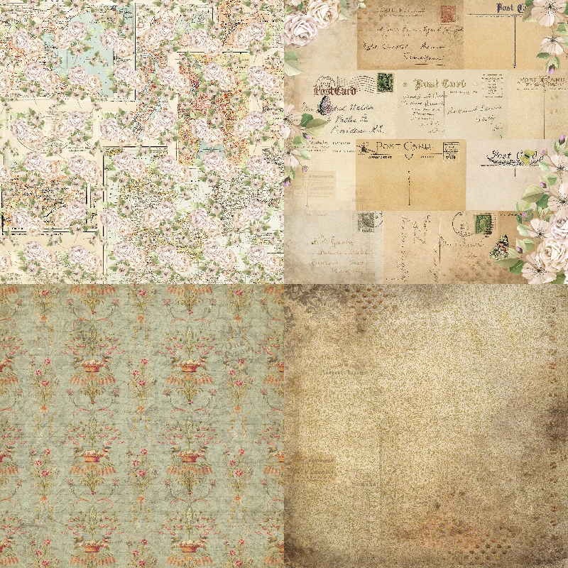 Бумага для скрапбукинга Panalisacraft 24 листа 6 дюймов