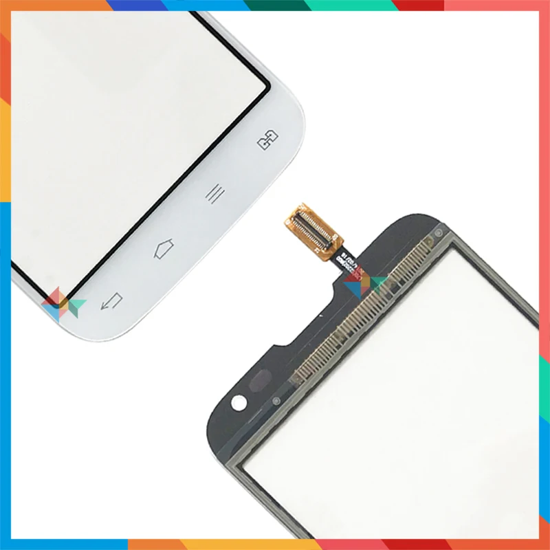Высокое качество 4," для LG L70 две sim-карты D325 сенсорный экран дигитайзер Переднее стекло объектив сенсорная панель