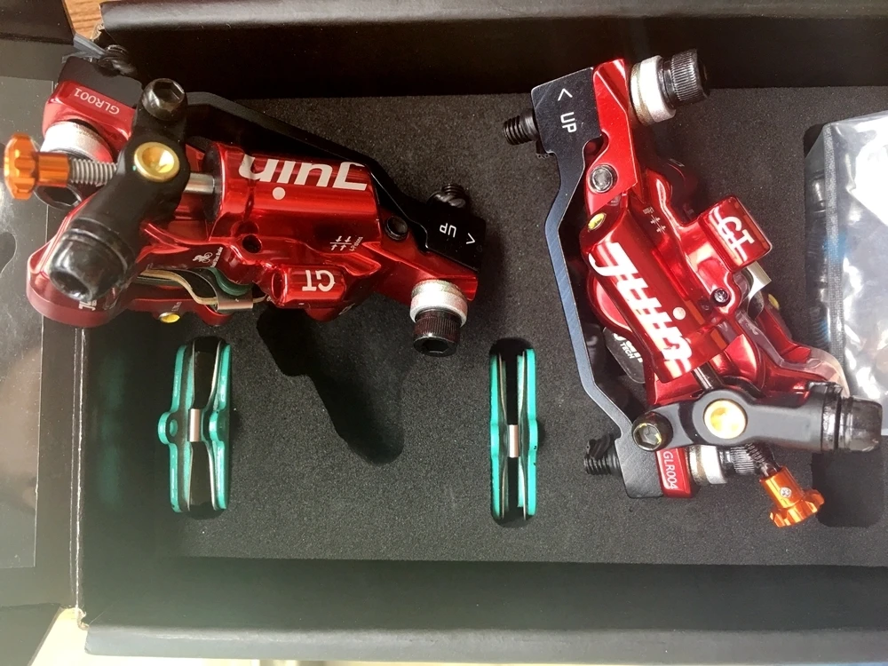 Гидравлический Тормозной диск Juin Tech гидравлический суппорт для езды на