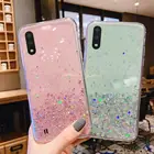 Чехол для Samsung Galaxy A015FDS A015MDS, блестящий мягкий чехол-накладка с блестками для Samsung Galaxy A01 A 01 SM A015F A015G A015M, чехол