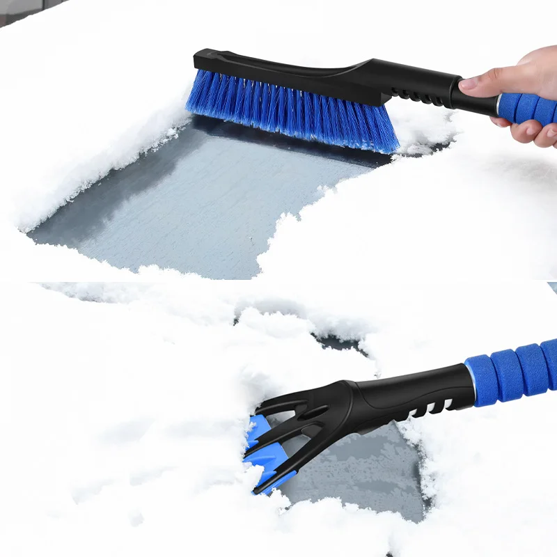 

2-in-1 snow shovel set Collapsible Snow Brush Scraper Winter Snow Removal Kit Car Ice Scraper Windshield Deforst Scraper Wipe