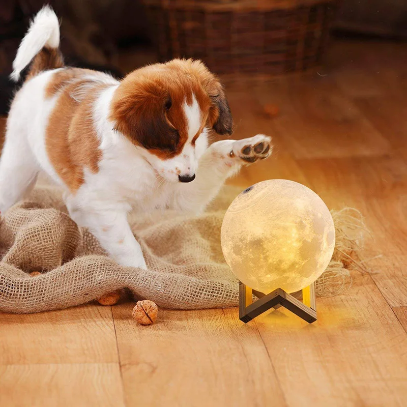 Лампа в виде полумесяца светодиодный ночник 3D современном стиле напольная лампа