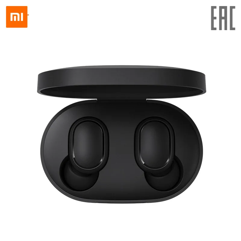 Оригинальные TWS наушники Xiaomi Redmi Airdots Bluetooth беспроводные стереонаушники с басами