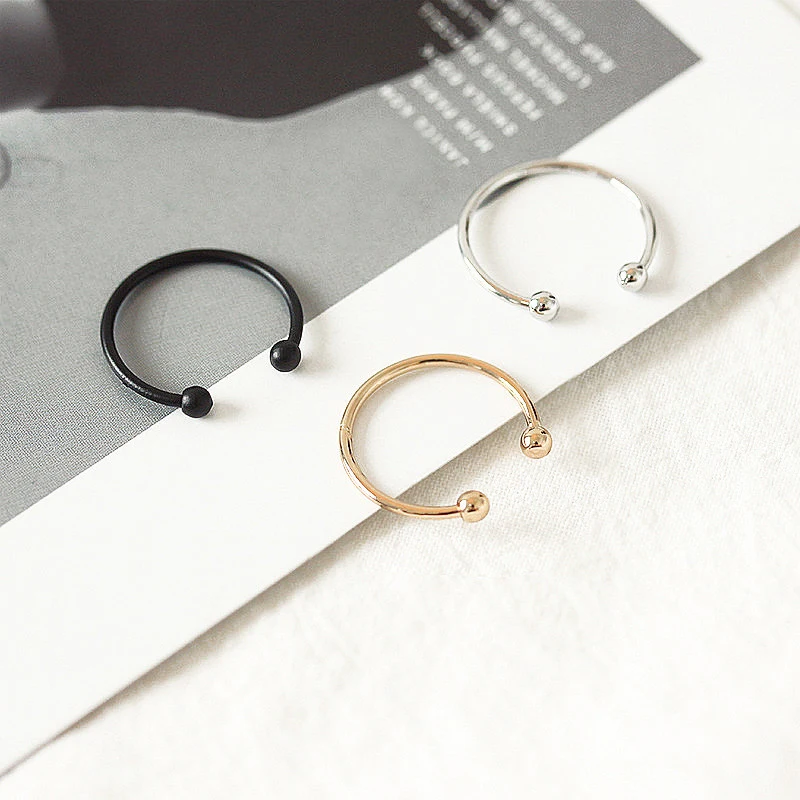 Модные регулируемые ручные кольца набор для женщин сплав цветные пальцев Ручные