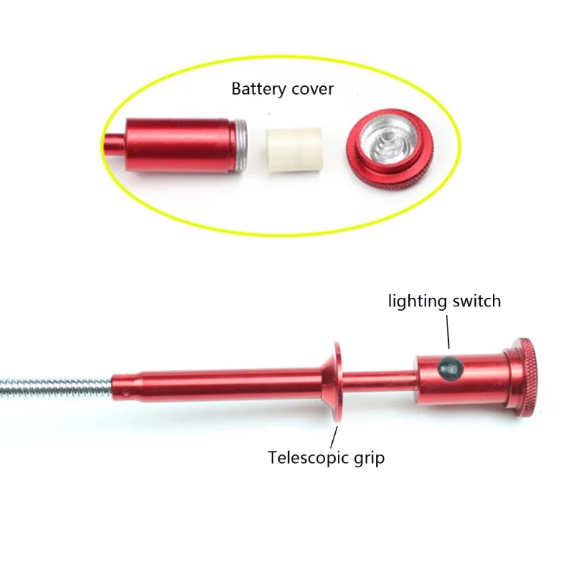 

Магнитный захват, инструмент с 4 клешнями и ярсветодиодный Ной подсветкой