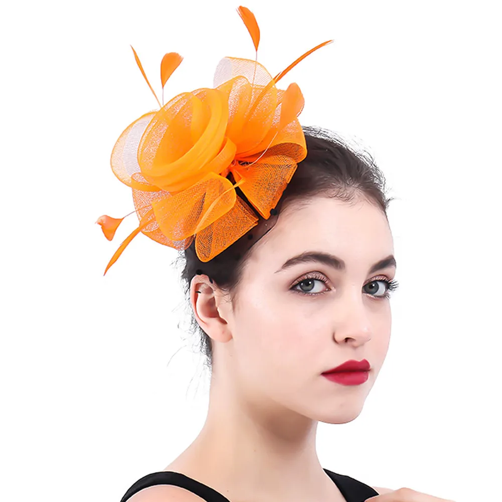 Тюлевая шляпа для невесты с цветами ручной работы | Свадьбы и торжества