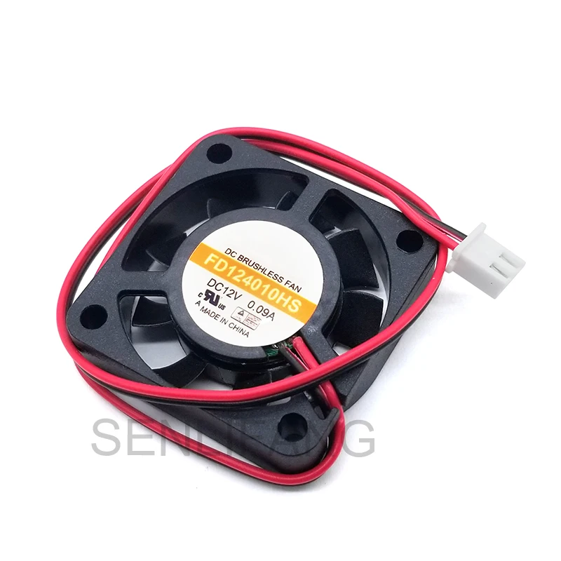 Подлинный новый для Y.S.TECH FD124010HS DC 12V 0.09A 40x40x10 мм 2 линии сервер кулер
