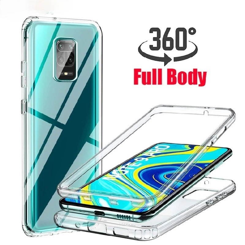 Чехол с защитой 360 градусов для Xiaomi Redmi Note 10 9 8 Pro 9s 8A 8t 7A чехол Xiomi 9A 9C 6A 6 7 5 полным