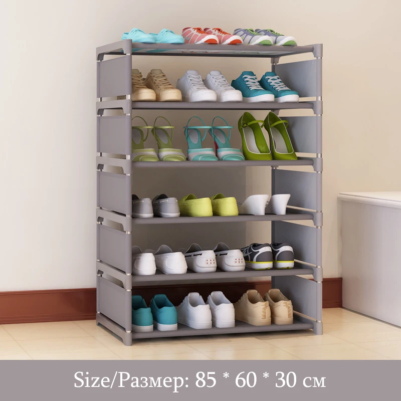 Простые Шкафы для обуви &quotсделай сам&quot многоуровневая сборка стойка