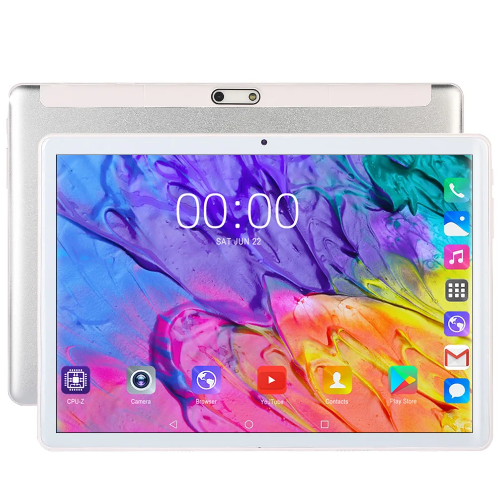 10 1-дюймовый планшетный ПК Android 7 0 3g 2G имеет Google Play магазин телефонных звонков с