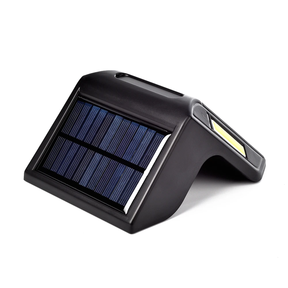 NEWKBO 4 COB LEDs Solar Powered Motion Sensor Light Waterproof Wall Lamp for Path Garden | Освещение