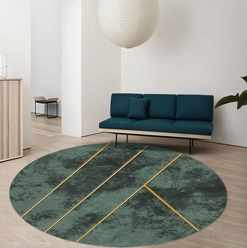 Новые скандинавские геометрические круглые ковры INS для гостиной спальни коврик