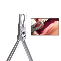 dental anterior teeth bracket removing pliers stainless steel orthodontic tools forceps dentist pliers cutting adhesive part