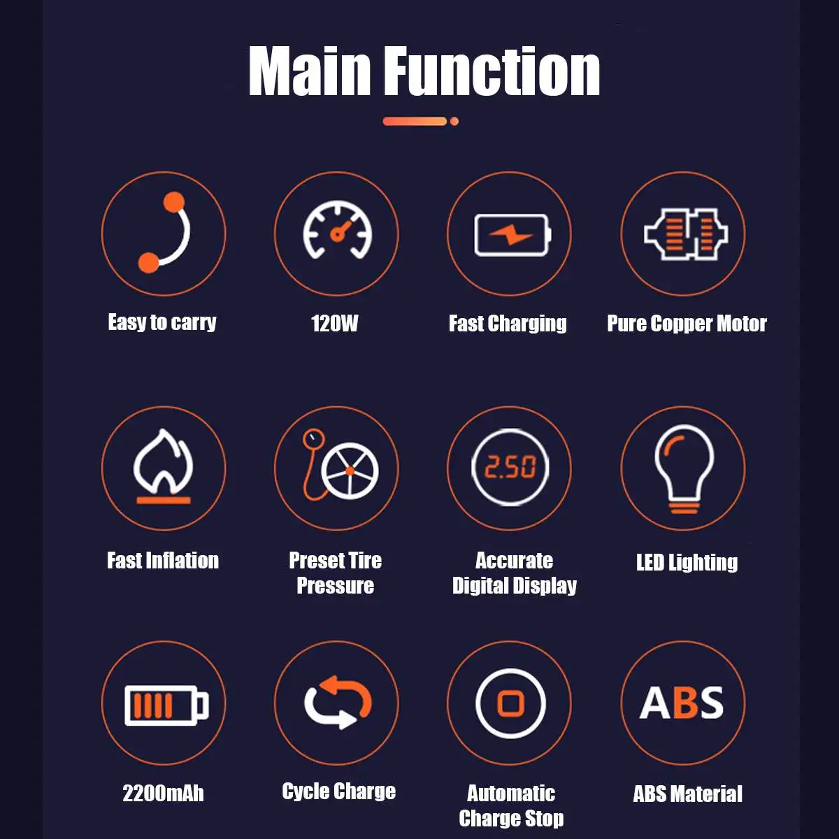 Preço Digital Led Inteligente Carro Compressor De Ar Bomba Portátil Portátil Handheld Carro Pneu Inflator Bomba De Ar Elétrica 150 Psi Ferramenta Reparo Acessórios