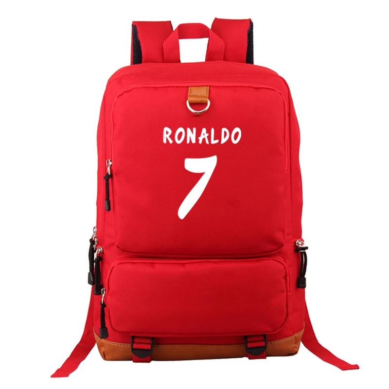 Повседневный рюкзак с Криштиану Роналду CR7 крутая дорожная сумка для книг