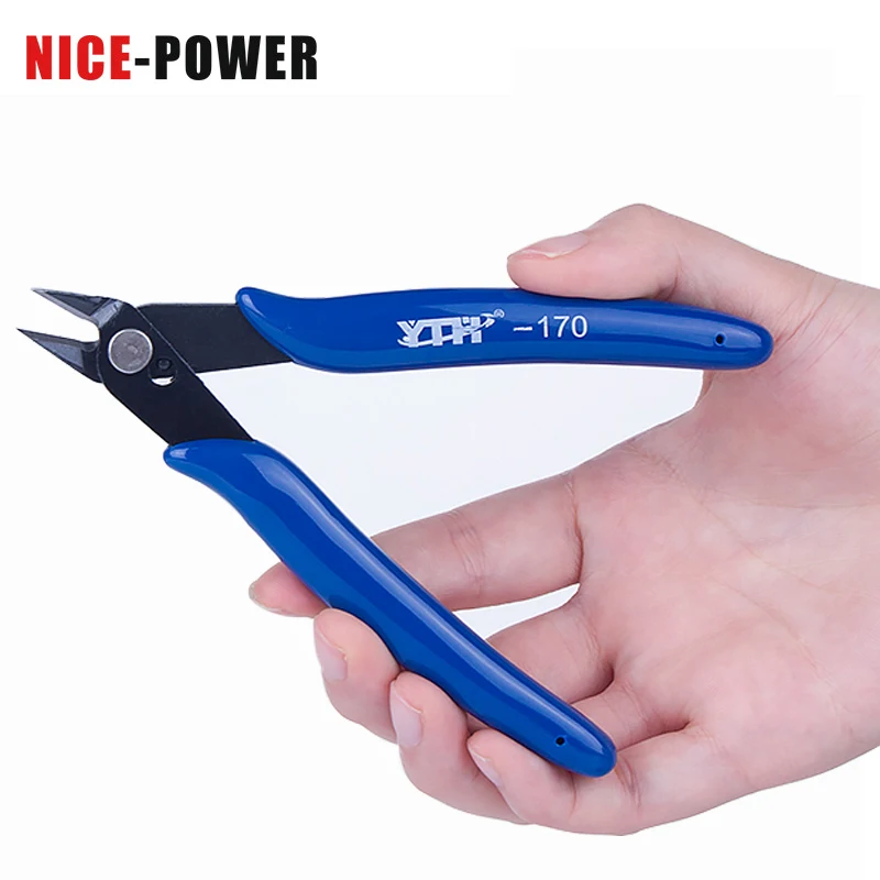 Мини-плоскогубцы для резки проволоки резак кабеля зажимов плоскогубцы боковой