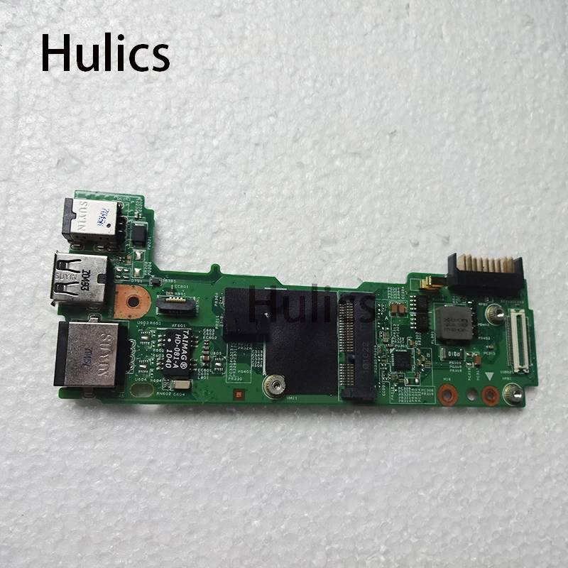 Оригинальный интерфейс Hulics для ноутбука Dell 14 в N4020 N4030 10629-1 DJ1 48. 4ek20. 011 USB плата 100% |