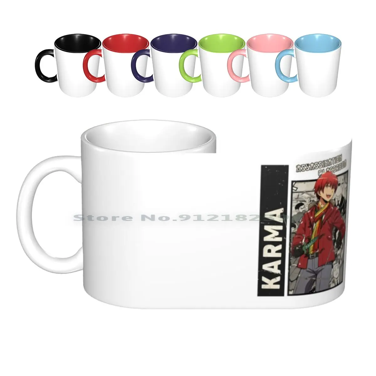 

Karma , Assassination Classroom Manga Ceramic Mugs Coffee Cups Milk Tea Mug Assassination Classroom Karma Koro Sensei Nagisa
