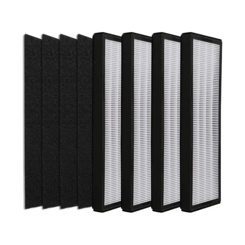 

4 HEPA-фильтра и 4 предфильтра для очистителя воздуха Germguardian AC4300/AC4800, Сменный фильтр FLT4825