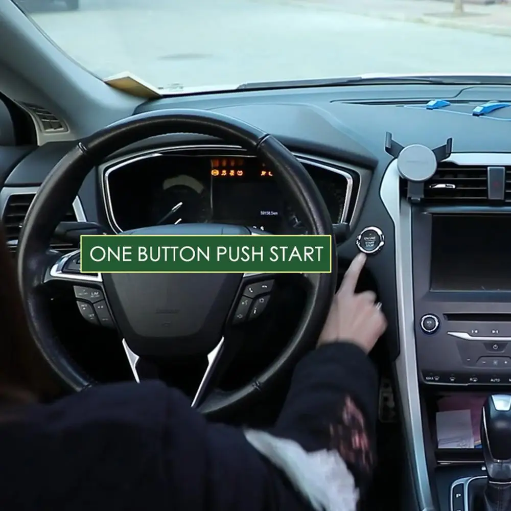 Универсальная автомобильная система сигнализации с универсальным бесключевым