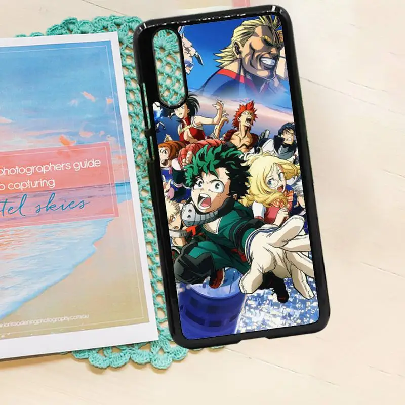 

Anime my hero academia figure Phone Case PC for iPhone 11 12 pro XS MAX 8 7 6 6S Plus X 5S SE 2020 XR