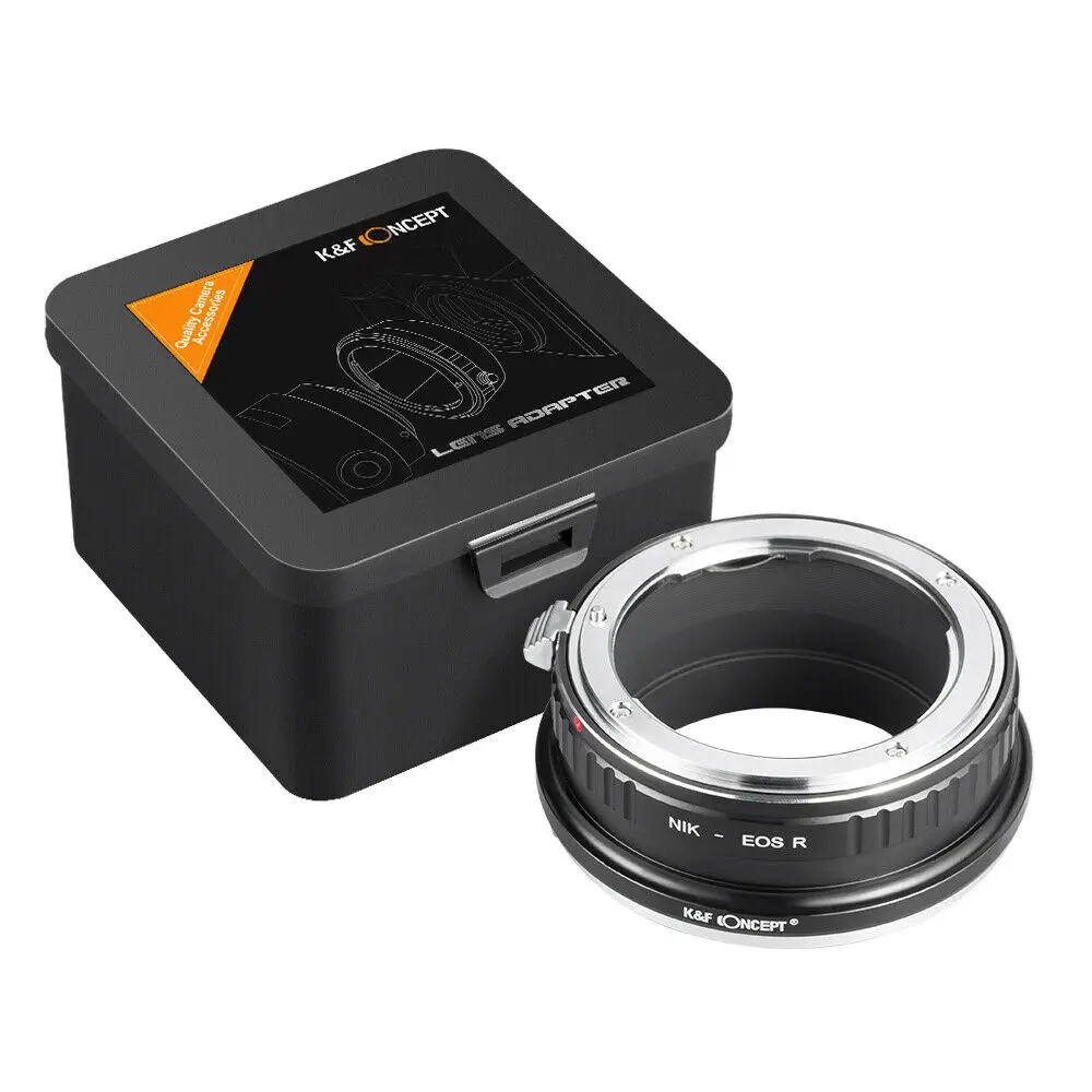 Новый адаптер K &amp F для Nikon Auto AIS D Крепление объектива камеры Canon EOS RF R5 R6 |