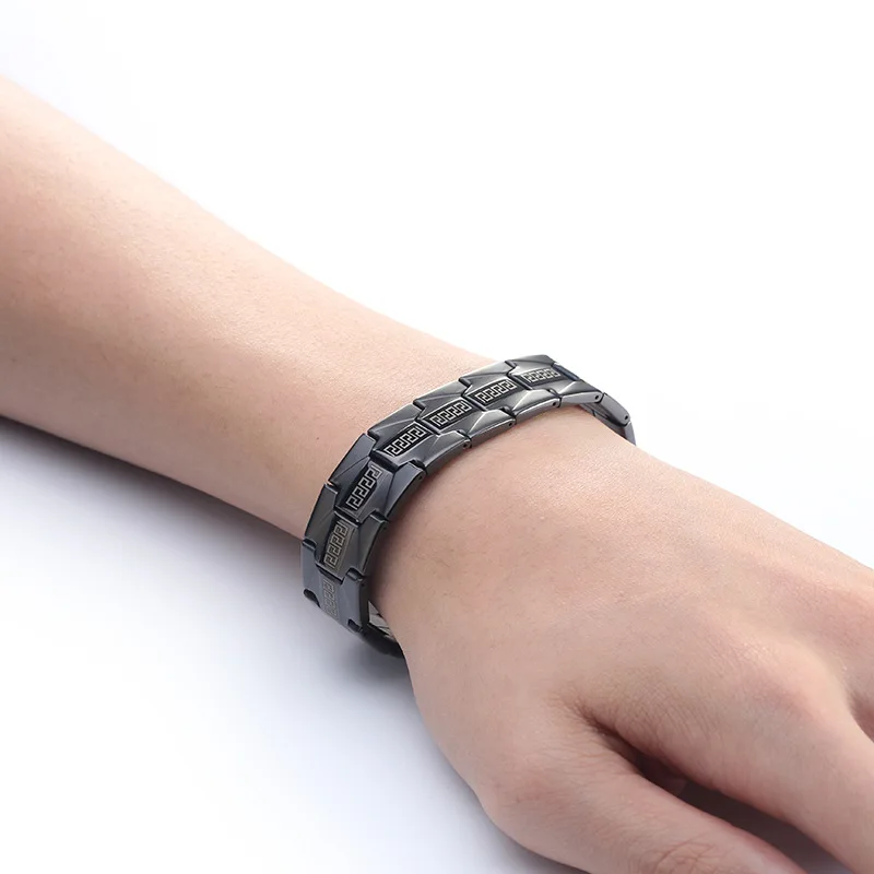 

Explosion Silicone Bracelet Bracelet Bracelet Silicone Bracelet Stainless Steel Bracelet Gift for Men