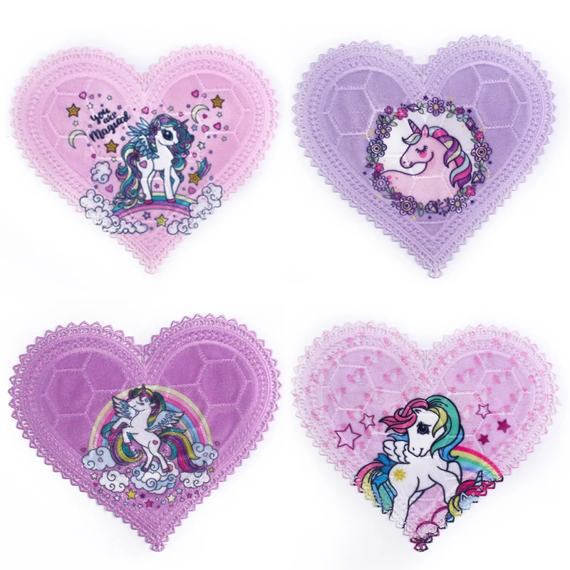 

Unicorn Patches For Clothing Magic Rainbow Sew On Patches For Clothes Applique DIY Patch For Clothes Dress Kids Clothing Decor