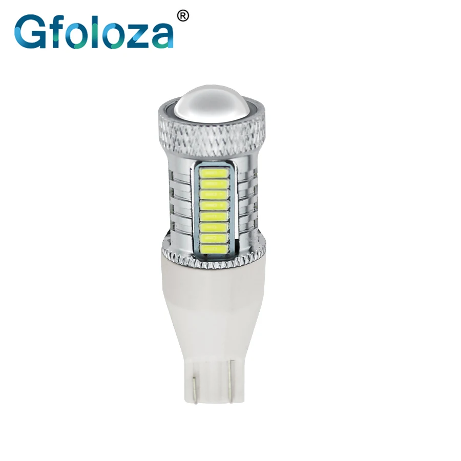 Gfoloza 1 шт. T15 W16W светодиодные лампы заднего хода белого цвета 32SMD 4014 Светодиодные