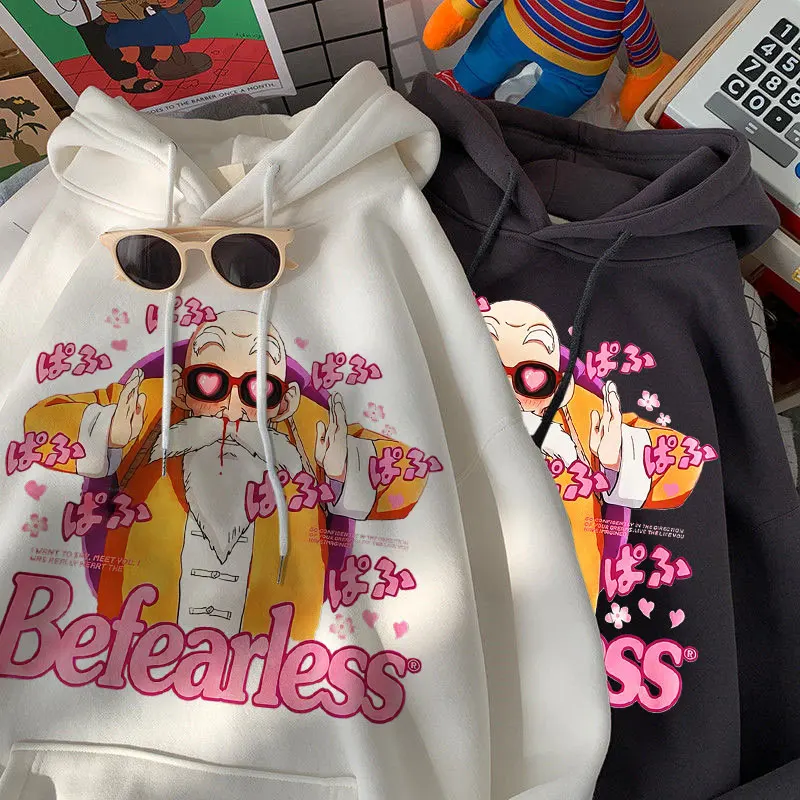 Новый стиль свитшот с аниме Драконий жемчуг Милая черепаха длинным рукавом