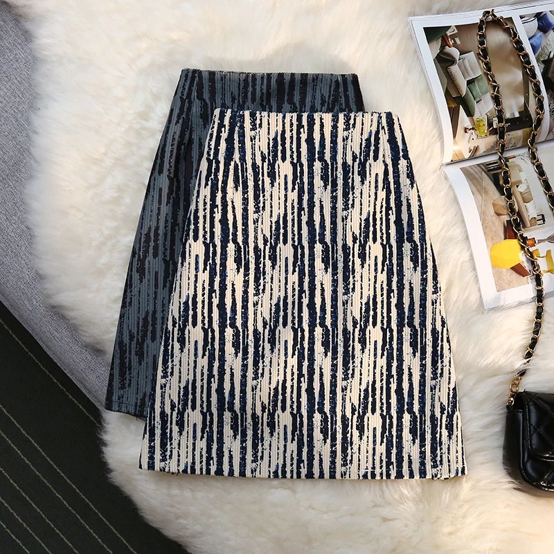 

Юбка-мини с высокой талией, в Корейском стиле, осень-лето, 2021