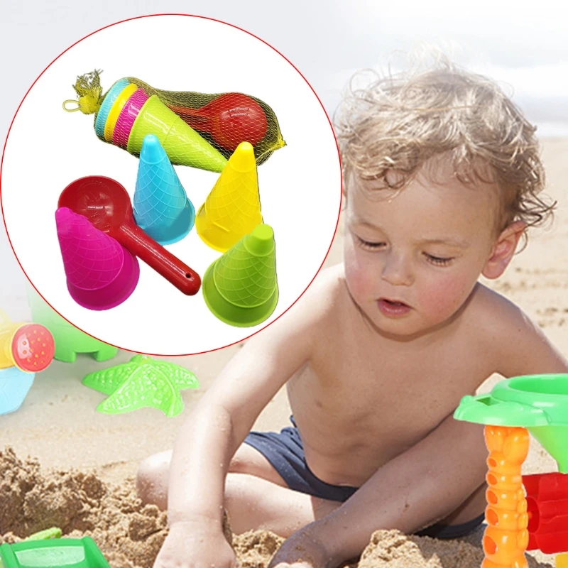 

Sand Toys for Kids Gifts Beach/Seaside Accompany Supplies Portable Baby Beach Set Toys Stacked Colorful Boxes