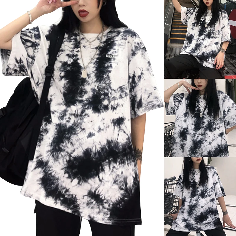 

2020 New Short Sleeve Ins T shirt Tide Letter Printing Loose Trend Wild Tee Casual Mid-Length Korean Fashion Wild Lady T-Shirt