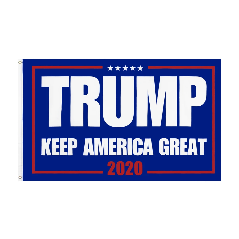 60x90/90x150 см сохраняйте Америку на синем фоне красное слово 2020 флаг Трампа | Дом и