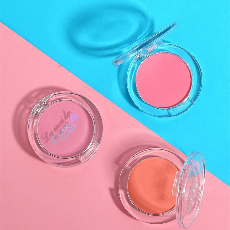 Палетка румян 6 цветов крем-консилер для лица основа пудра водостойкая стойкая