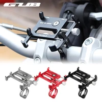 gub plus 6 aluminum bicycle phone mount bracket adjustable bike phone stand holder for 3 5 6 2 inch smartphone bike accessories