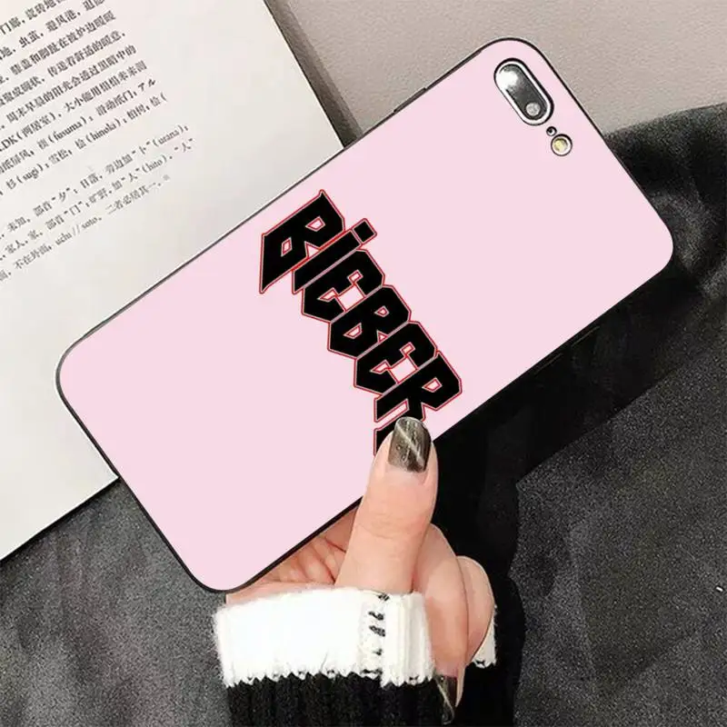 Fashion Justin Bieber Shell Phone Case for iphone 13 8 7 6 6S Plus X 5S SE 2020 XR 11 12 pro XS MAX