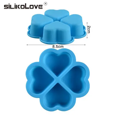 random color 362 SILIKOLOVE мини-силиконовая форма для торта Формы для выпечки миски Детские Хлеб пироги буханка антипригарный силиконовый Плесень лотки для выпечки кастрюли - Цвет: random color 362