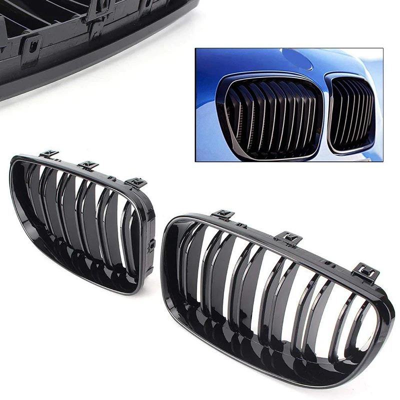 Акция! Глянцевая черная решетка для радиатора BMW E81 E87 E82 E88 120I 128I 130I 135I Select