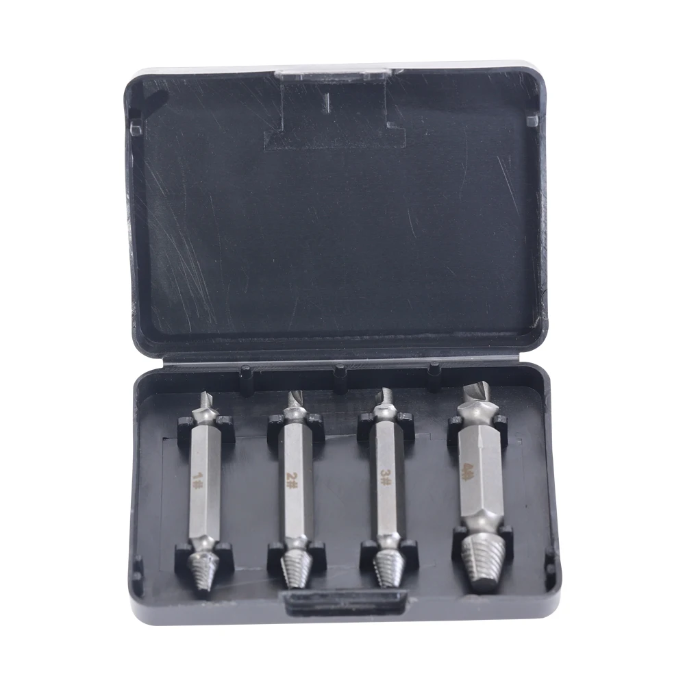 4 шт./компл. сверло с двойным концом поврежденная винтовая направляющая для