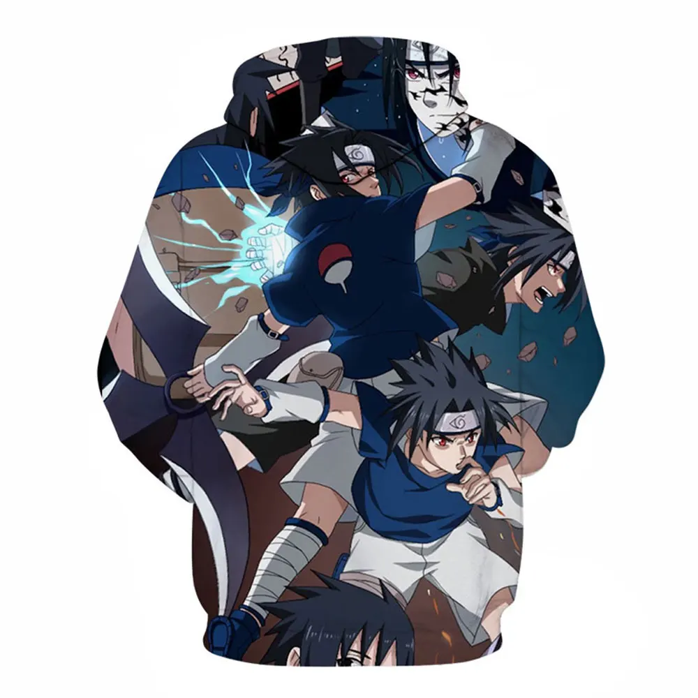 

Spring and autumn new men's and women's hoodies 3d cartoon anime print children's fashion round neck Harajuku jacket