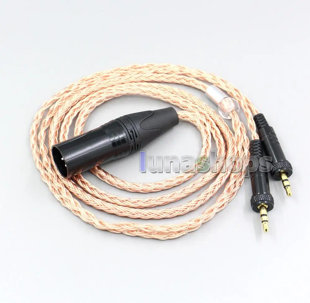 

LN006855 XLR 3 4 Pole 6.5mm 16 Core 7N OCC Headphone Cable For Sony MDR-Z1R MDR-Z7 MDR-Z7M2 With Screw To Fix