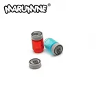 Банки для напитков Marumine MOC 100 шт.лот, модель, аксессуары, 21610 эмоциональные выражения, Обучающие игрушки, штабелируемые кирпичи для детей