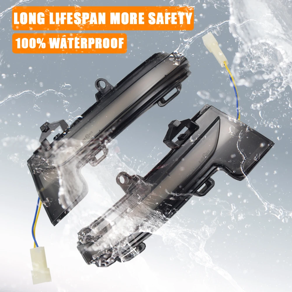 

For Skoda Octavia Mk3 A7 5E Dynamic LED Turn Signal Blinker Mirror flasher Light 2014 2015 2016 2017 2018 2019