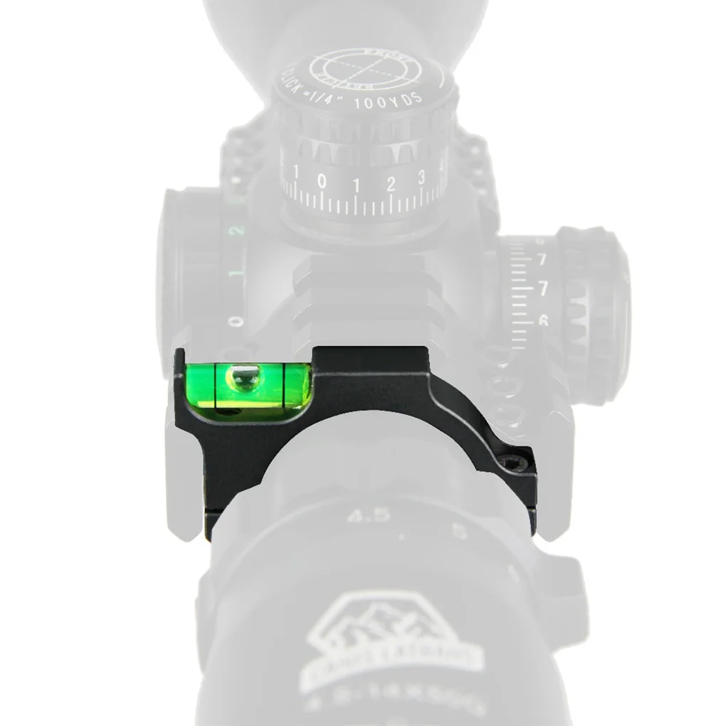 

PPT Bubble Level for Airsoft Guns Rifle Scope Mount for 11mm 21.2mm Picatinny Weaver Rail 25/30mm Rifle Sight Scope Mount CB-1