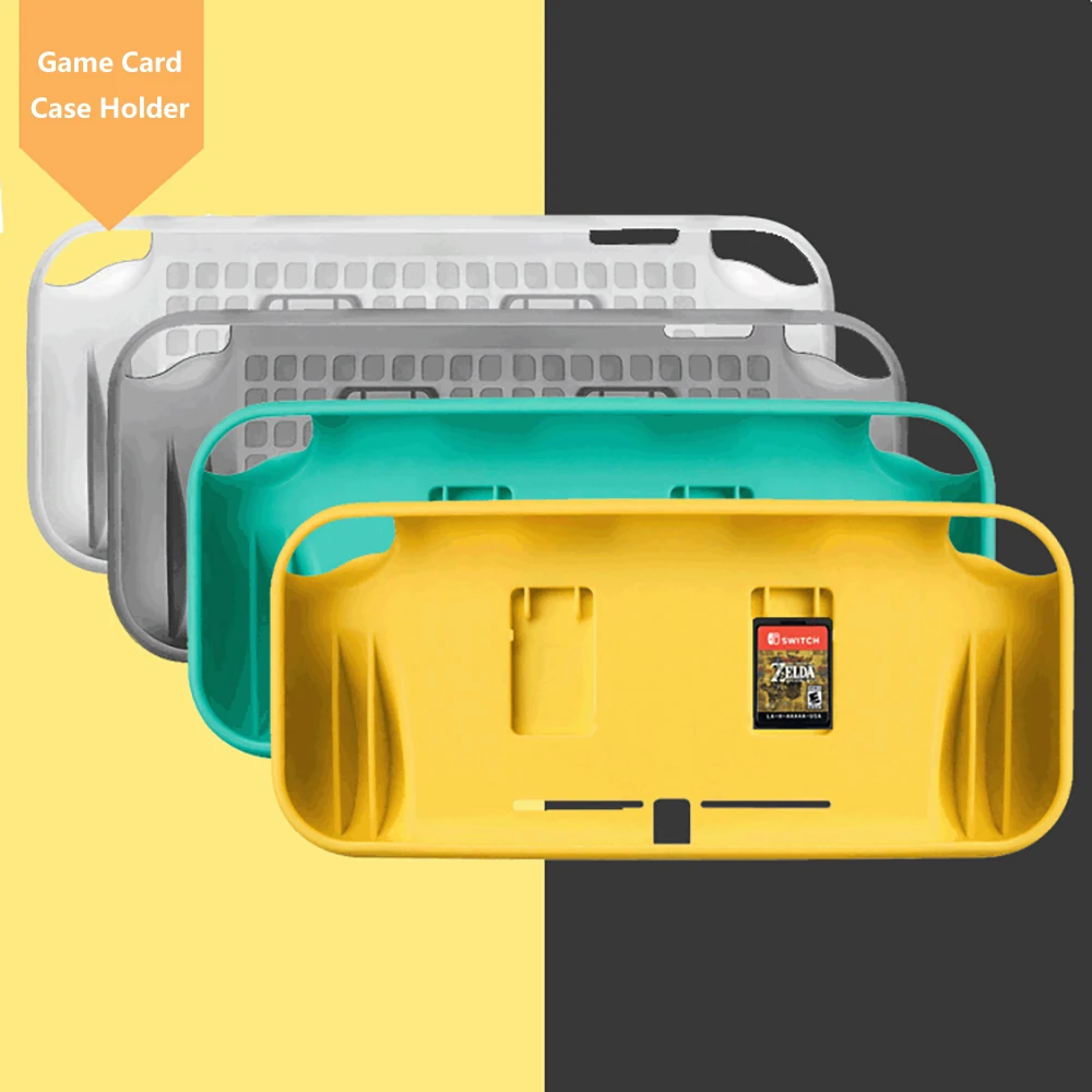 3 цвета чехол для игровой карты держатель из ТПУ защитный Nintendo Switch Lite мягкий