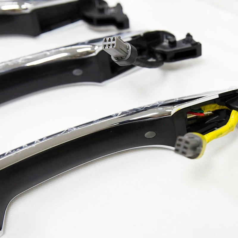 

4PCS Chrome Exterior Door Handle Fits for Hyundai Tucson 2016+ 82651-D3710 82661-D3710