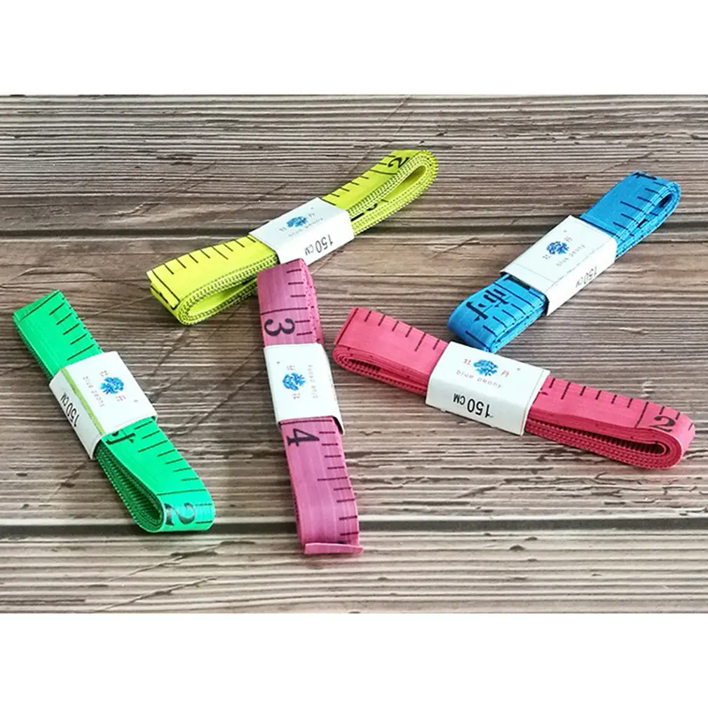 10 шт./компл. мини портной рулетка высокого качества 1 5 м мягкий гибкий швейный