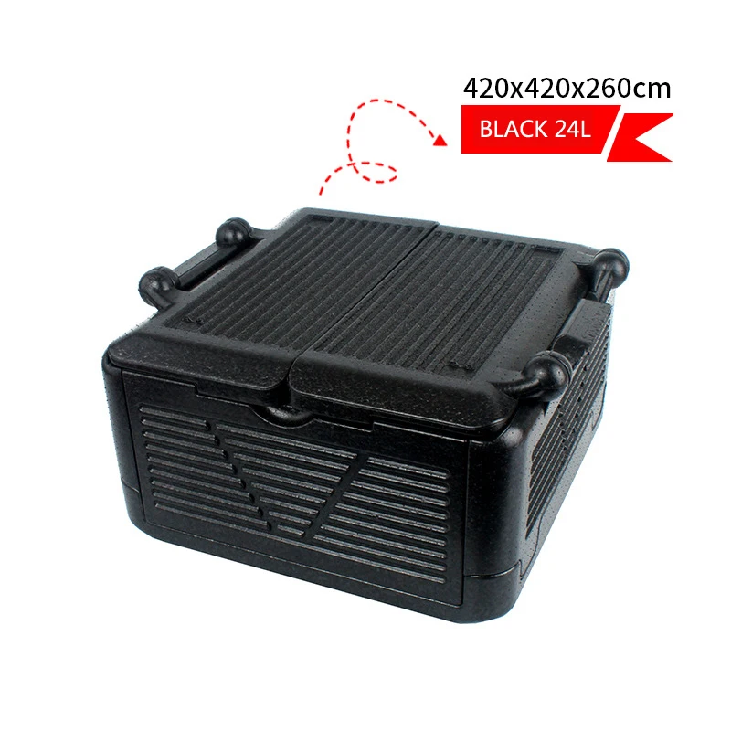 Foldable Iceless Cooler Sweettreats 24L Collapsible Insulated can Portable Waterproof Outdoor Storage Box Thermo Cool